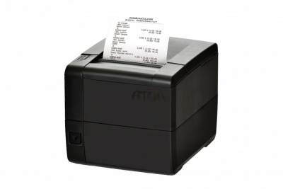 ККТ АТОЛ 25Ф. Черный. Без ФН/Без ЕНВД. RS+USB+Ethernet (5.0)