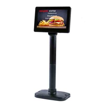 Дисплей покупателя АТОЛ PD-7000 черный, USB, LCD 800*480. Дисплей покупателя АТОЛ PD-7000 черный, USB, LCD 800*480.