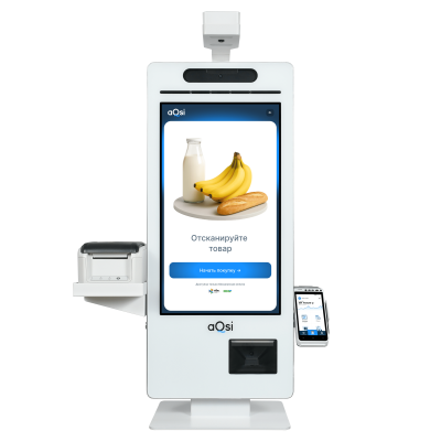 Касса самообслуживания aQsi ТС 238 с настольной стойкой