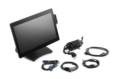 Сенсорный POS-монитор 15.6" АТОЛ TM16, P-CAP, без рамки, без MSR, черный, HDMI+VGA